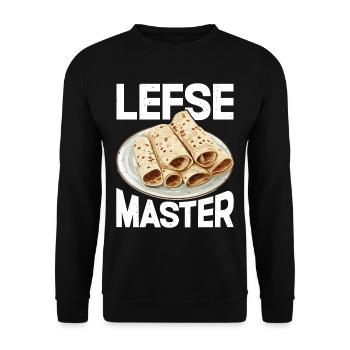 Lefse Maître 31 - Sweat-shirt Unisexe - noir - Devant - Alina (178cm) & Michal (187cm)