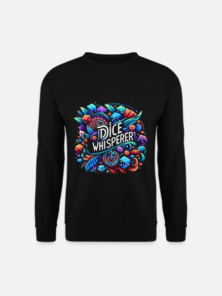 Dice Whisperer 6 - Unisex Pullover - Schwarz
