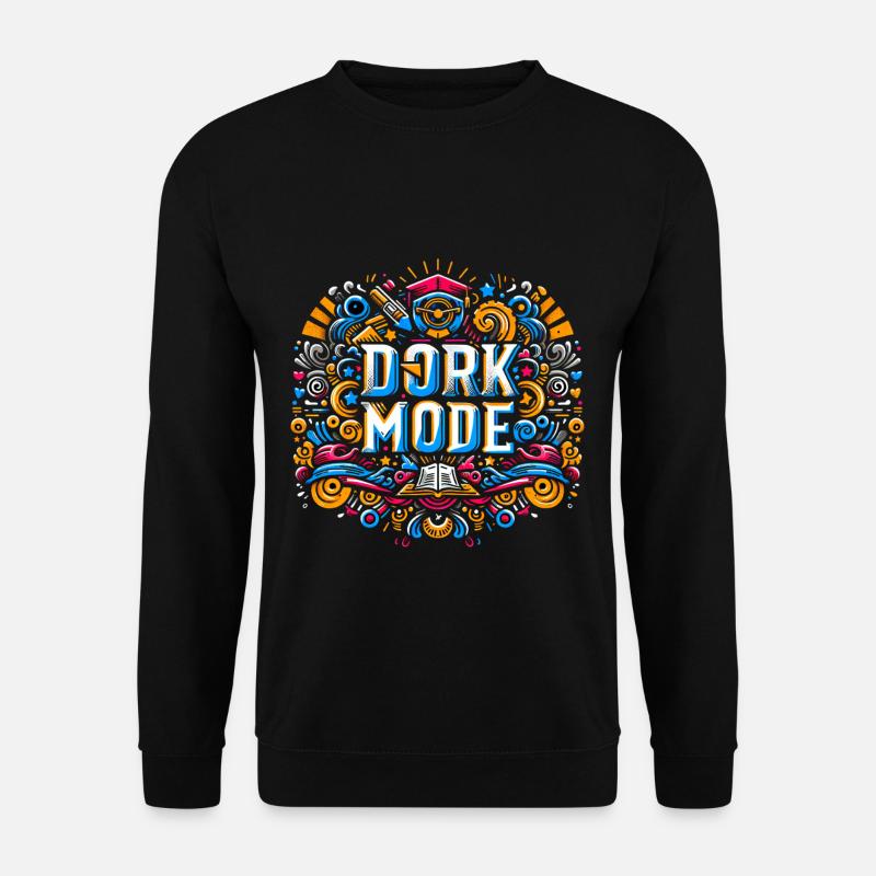 Dork Mode 8 - Unisex Pullover - Schwarz
