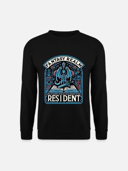 Fantasy Realm Resident 2 - Unisex Sweatshirt - black