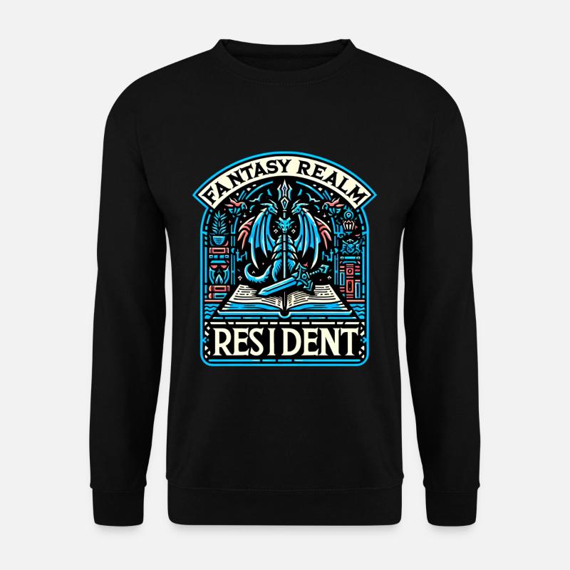 Fantasy Realm Resident 2 - Unisex Sweatshirt - black