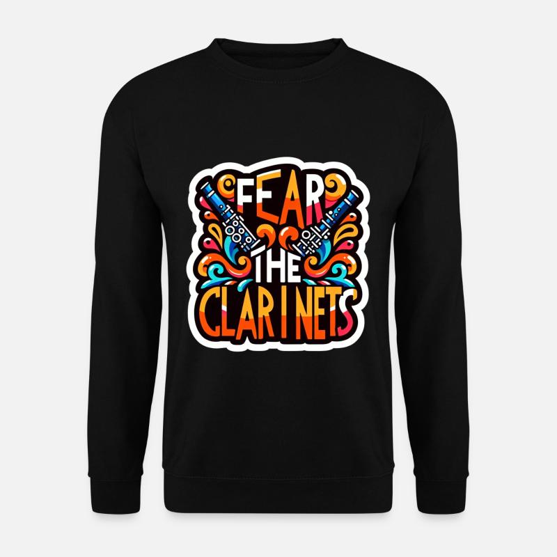 Peur des clarinettes 10 - Sweat-shirt Unisexe - noir