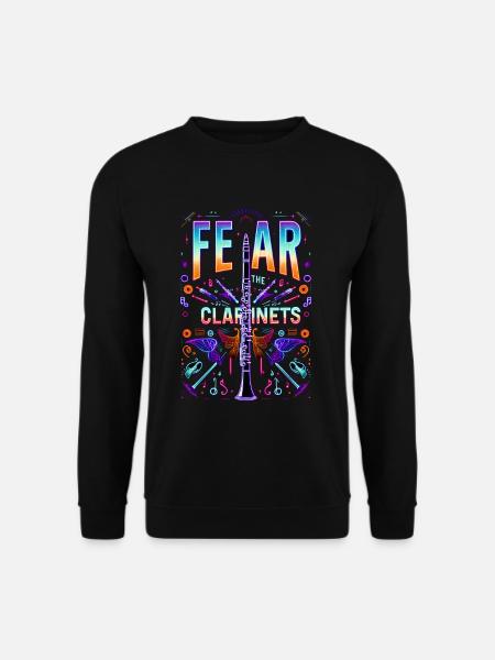 Fear The Clarinets 12 - Unisex Pullover - Schwarz