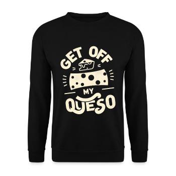 Descends de mon Queso 5 - Sweat-shirt Unisexe - noir - Devant - Alina (178cm) & Michal (187cm)