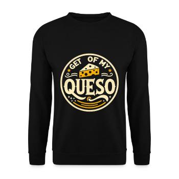 Descends de mon Queso 6 - Sweat-shirt Unisexe - noir - Devant - Alina (178cm) & Michal (187cm)