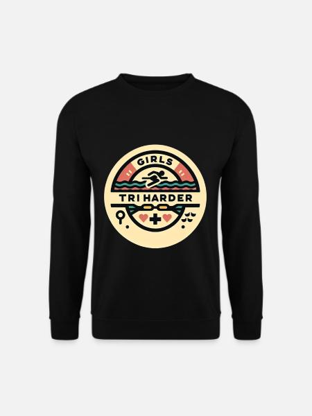 Filles Tri 8 - Sweat-shirt Unisexe - noir