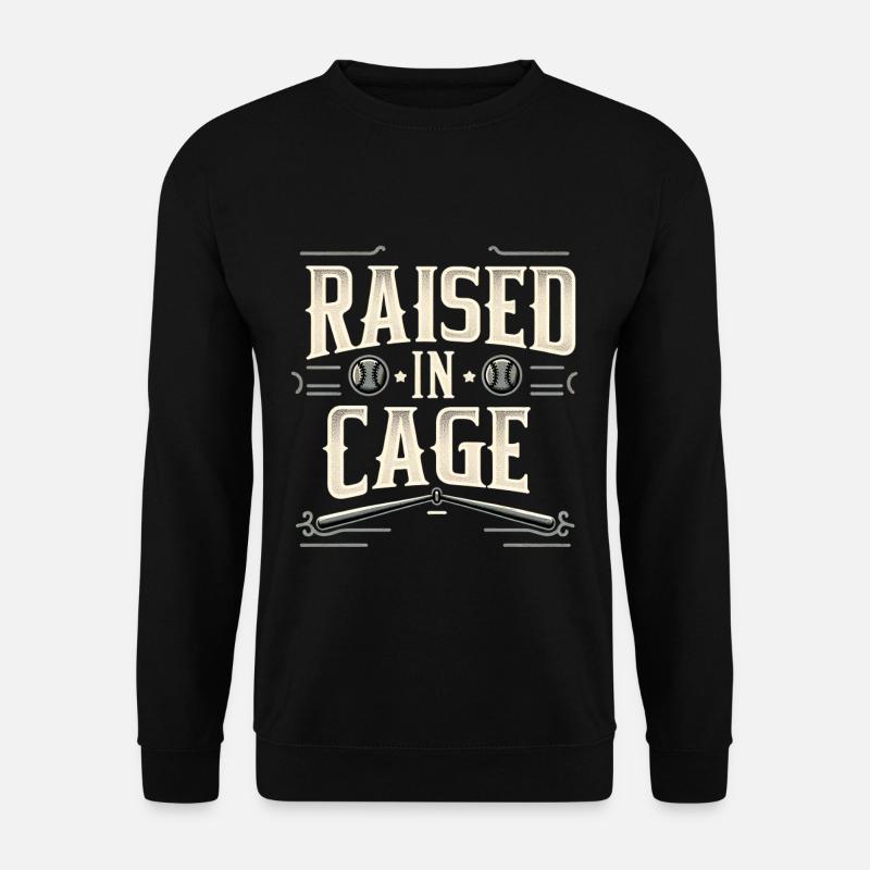 Raised In A Cage 21 - Unisex Sweatshirt - black