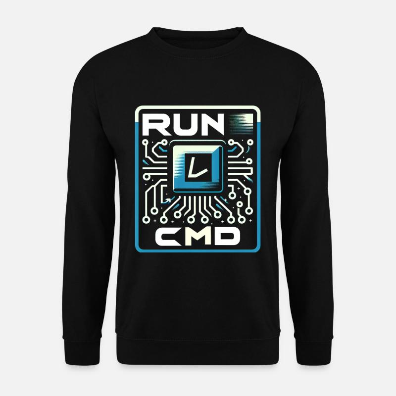 Run Cmd 38 - Unisex Sweatshirt - black