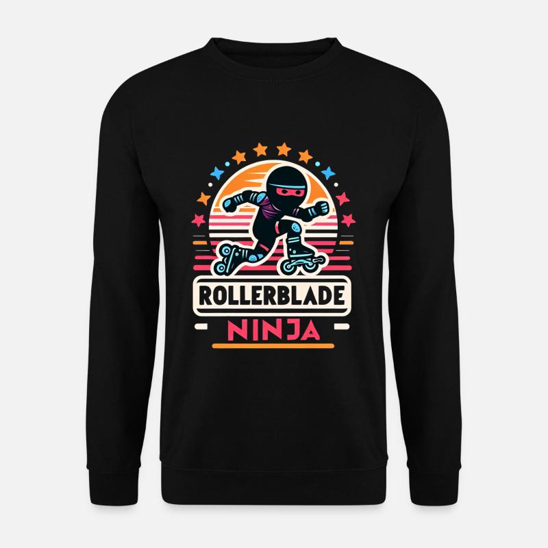 Rollerblade Ninja 7 - Sweat-shirt Unisexe - noir