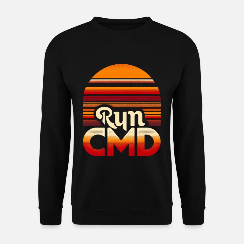 Exécuter Cmd 44 - Sweat-shirt Unisexe - noir