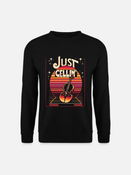 Juste Cellin' 8 - Sweat-shirt Unisexe - noir