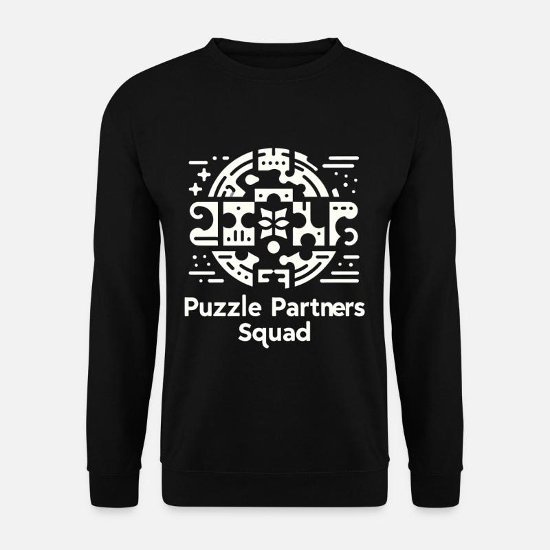 Escouade Puzzle Partners - Sweat-shirt Unisexe - noir