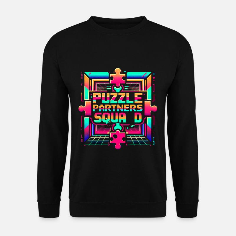 Puzzle Partners Squad 2 - Unisex Pullover - Schwarz