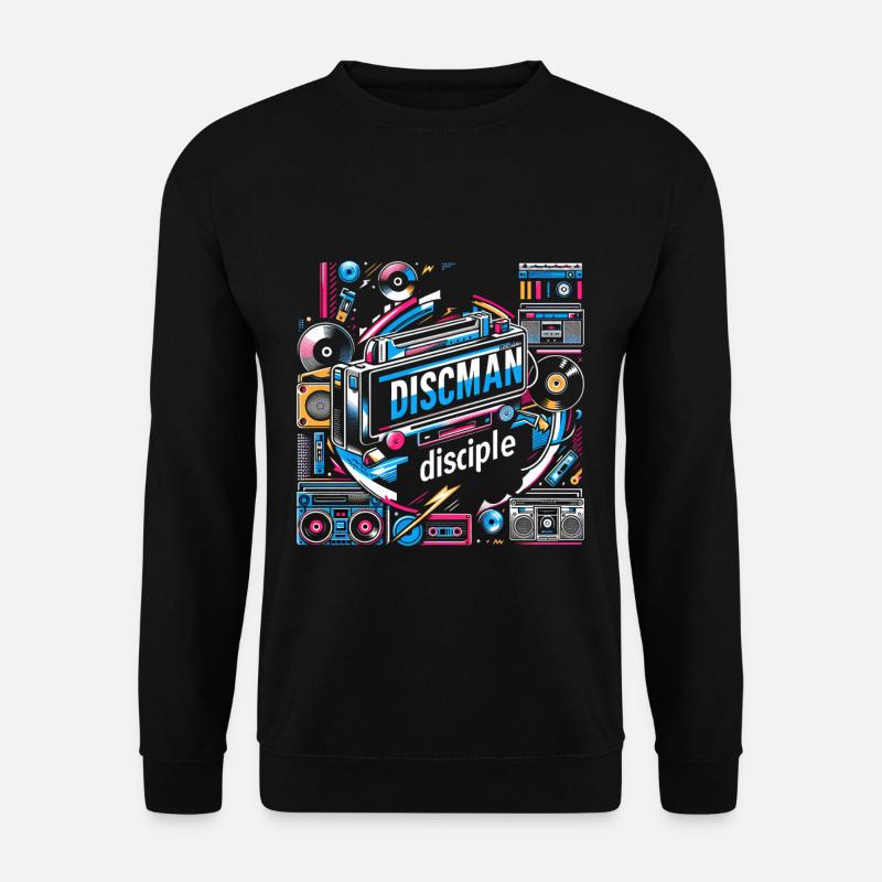Discman Disciple - Unisex Sweatshirt - black