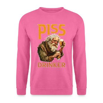 Piss Drinker 45 - Unisex Pullover - Pink - Vorne