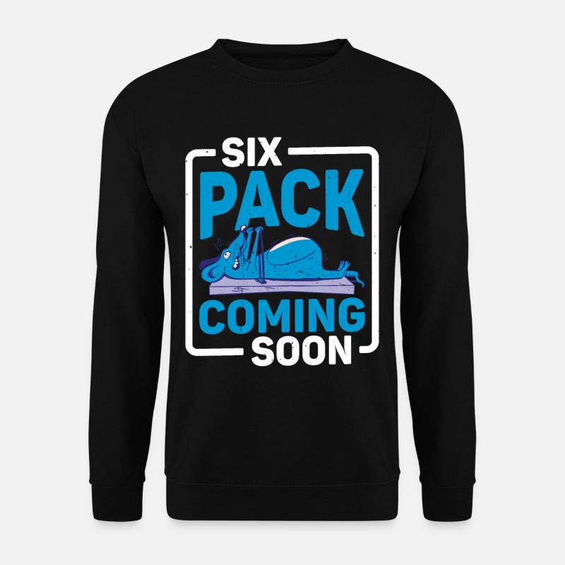 Six Pack Coming Soon 92 - Unisex Sweatshirt - black