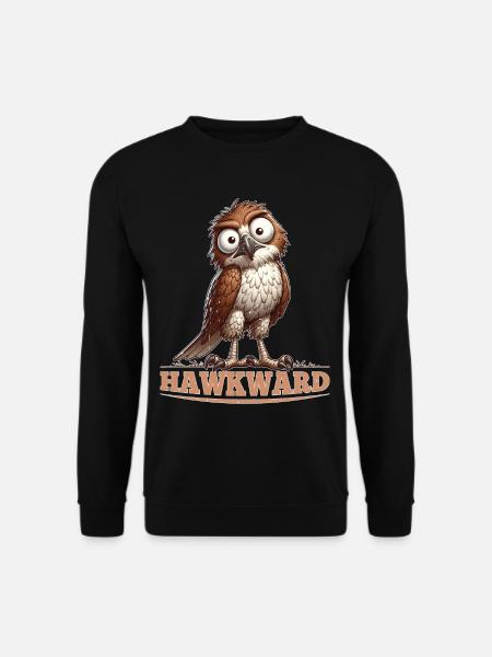 Hawkward - Unisex Sweatshirt - black