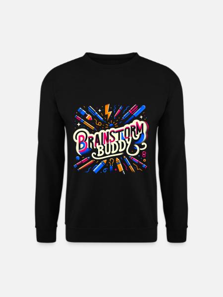 Brainstorm Buddy 10 - Unisex Sweatshirt - black