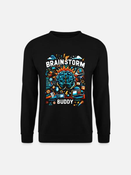 Brainstorm Buddy 12 - Unisex Sweatshirt - black