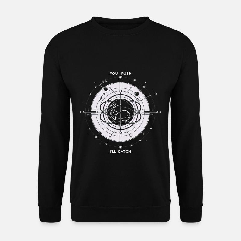 You Push I'll Catch 14 - Unisex Pullover - Schwarz