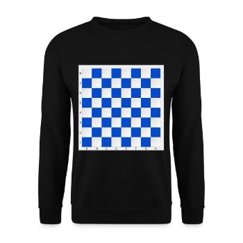 Portable Chess Board - Play Chess Instantly 2 - Unisex Sweatshirt - black - Front - Alina (178cm) & Michal (187cm)