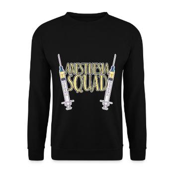 Anesthesia Squad 2 - Unisex Pullover - Schwarz - Vorne - Alina (178cm) & Michal (187cm)