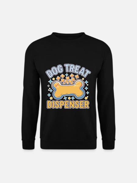 Dog Treat Dispenser 4 - Unisex Pullover - Schwarz