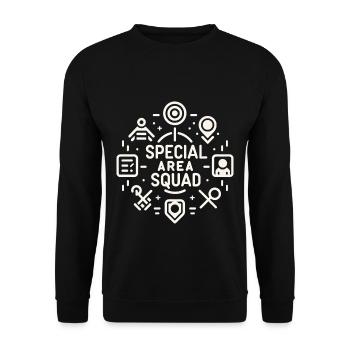 Special Area Squad 10 - Unisex Pullover - Schwarz - Vorne - Alina (178cm) & Michal (187cm)