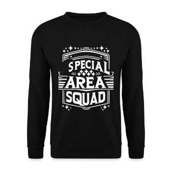 Special Area Squad 9 - Unisex Pullover - Schwarz - Vorne - Alina (178cm) & Michal (187cm)