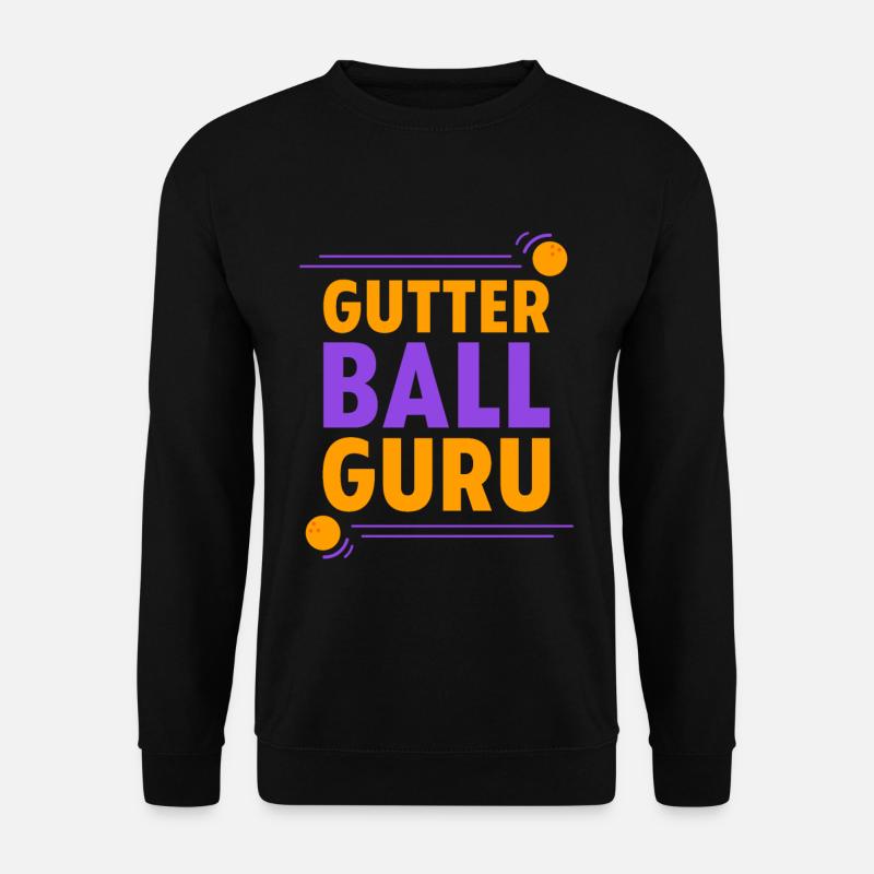Gutter Ball Guru 3 - Unisex Pullover - Schwarz