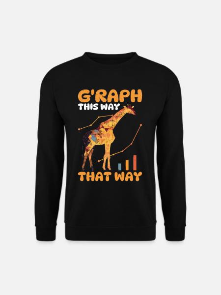 G'Raph This Way That Way 2 - Unisex Pullover - Schwarz