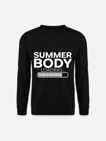 Summer Body Loading - Unisex Sweatshirt - black