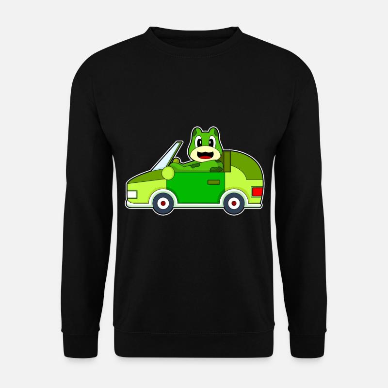 Frog Car - Unisex Sweatshirt - black
