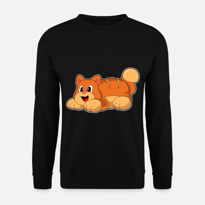 Pain Chat Baker - Sweat-shirt Unisexe - noir
