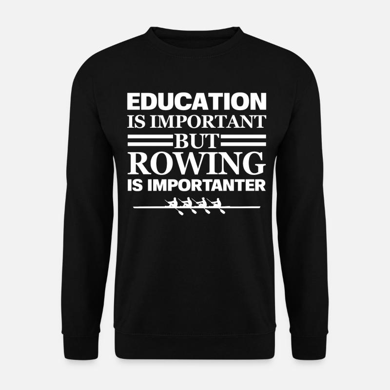 Aviron disant drôle - Sweat-shirt Unisexe - noir