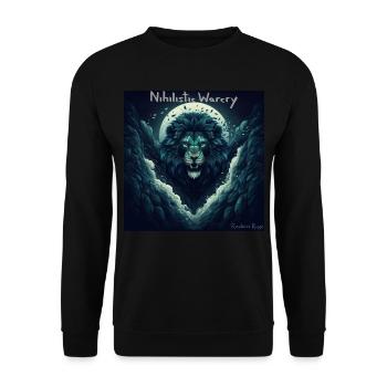 NW - Resilient Rage - Unisex Sweatshirt - black - Front - Alina (178cm) & Michal (187cm)