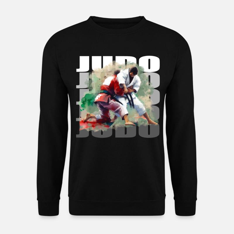 Judo - Unisex Pullover - Schwarz