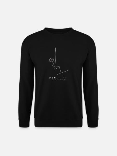 ski lift - Unisex Sweatshirt - black