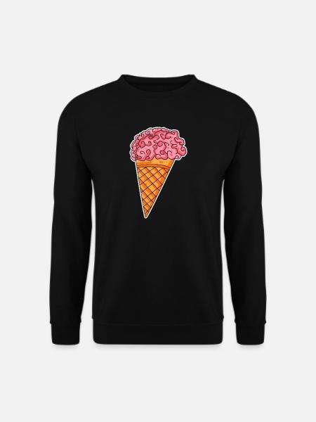 Ice Brain Halloween - Unisex Sweatshirt - black