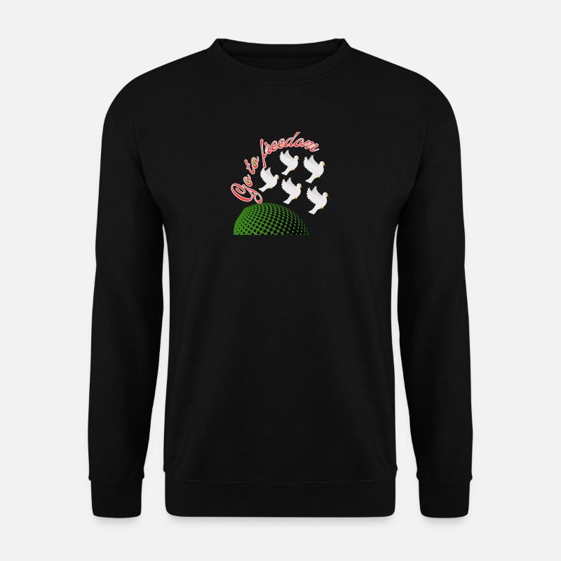 Freiheit - Unisex Pullover - Schwarz