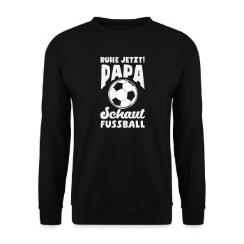 Drôle de Football Football Fan Cadeau - Sweat-shirt Unisexe - noir - Devant - Alina (178cm) & Michal (187cm)