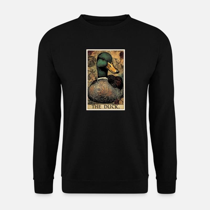 Enten Ente - Unisex Pullover - Schwarz