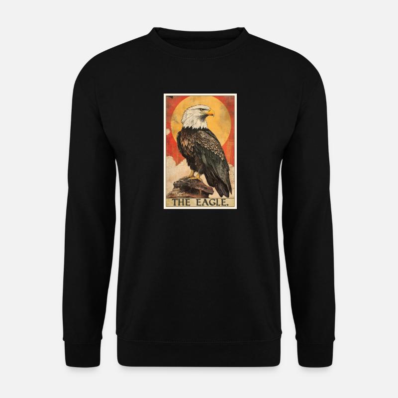 Adler - Unisex Pullover - Schwarz