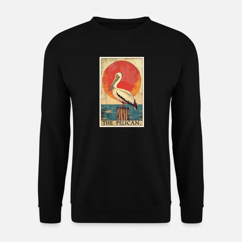 Pelikane Pelikan - Unisex Pullover - Schwarz