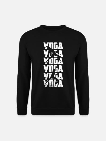 Yoga - Sweat-shirt Unisexe - noir