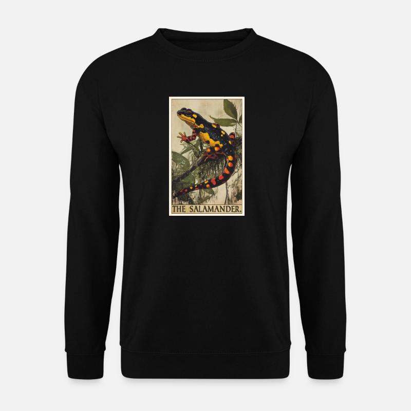 Fire Salamander Salamander - Unisex Sweatshirt - black