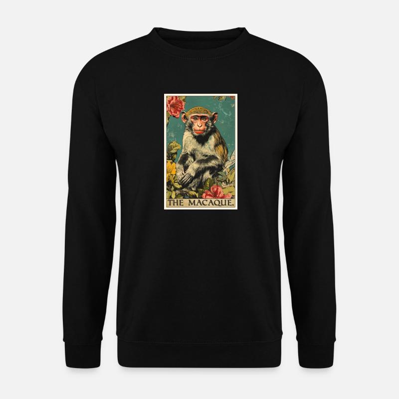 Macaque Macaque - Sweat-shirt Unisexe - noir