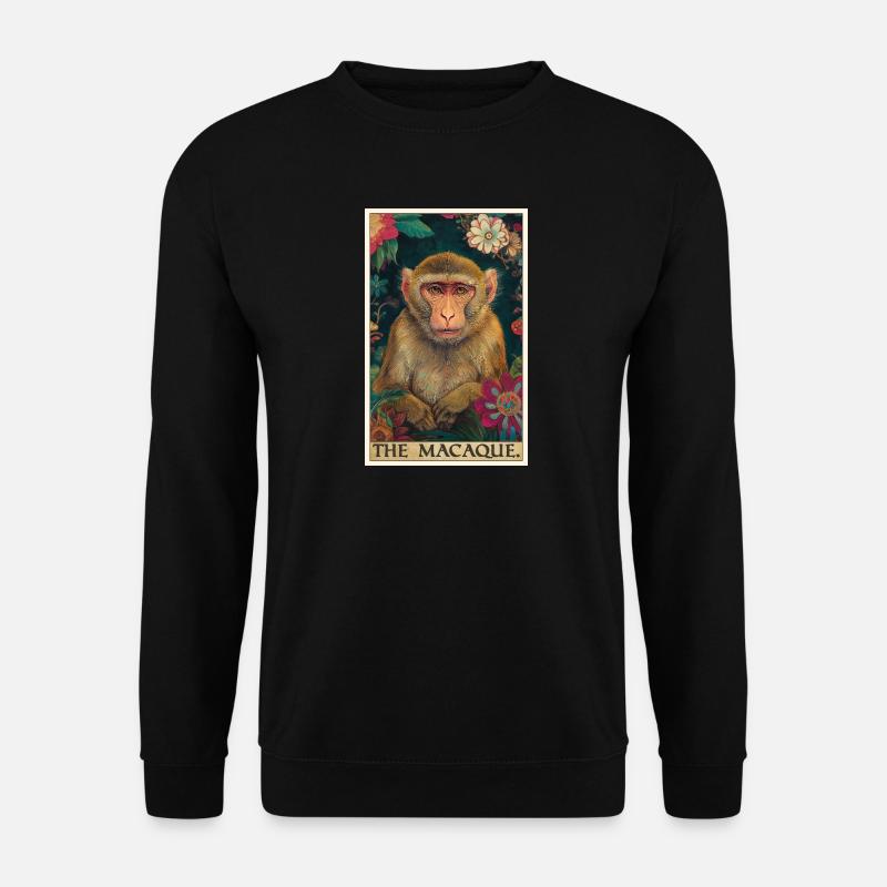 Macaque Macaque - Unisex Sweatshirt - black