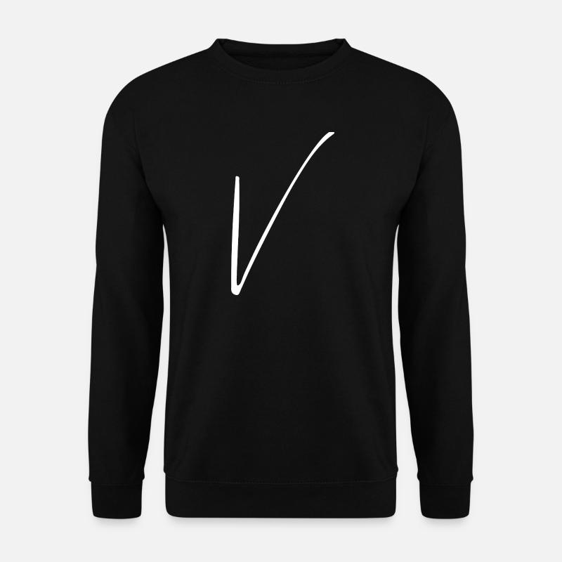 V - Unisex Sweatshirt - black