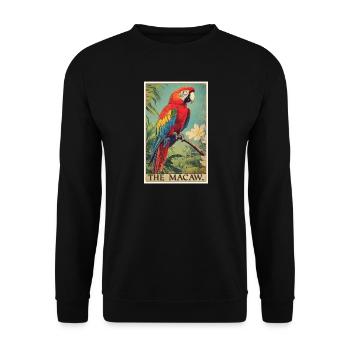 Aras Ara - Unisex Pullover - Schwarz - Vorne - Alina (178cm) & Michal (187cm)